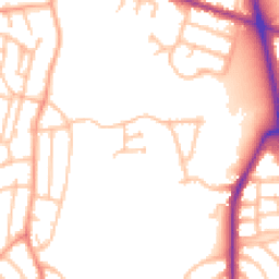 Daytime road noise heatmap for DY1 3SG