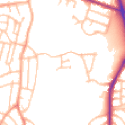 Daytime road noise heatmap for DY1 3SS