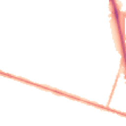 Night-time road noise heatmap for DY1 4JN