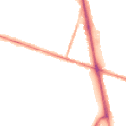 Night-time road noise heatmap for DY1 4LW