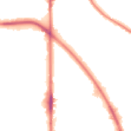 Night-time road noise heatmap for DY1 4SX