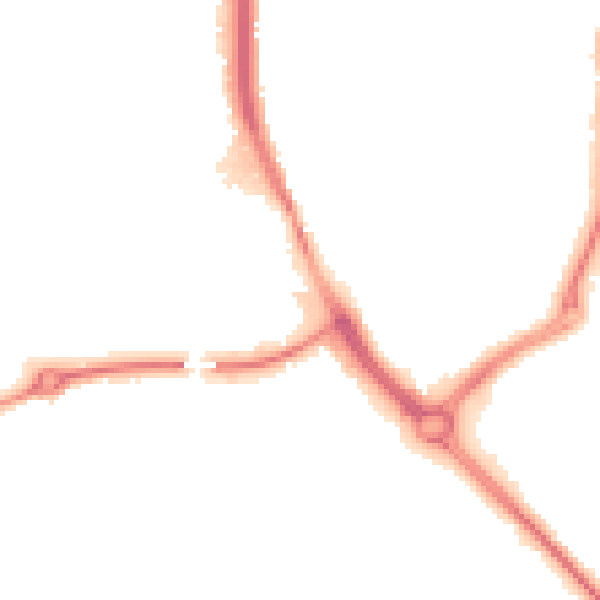 Night-time road noise heatmap for DY10 1JR