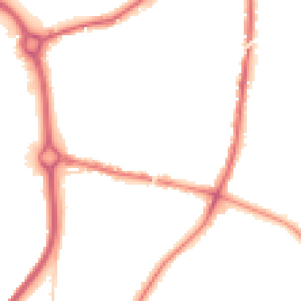 Night-time road noise heatmap for DY10 1SW