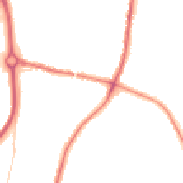 Night-time road noise heatmap for DY10 1UY