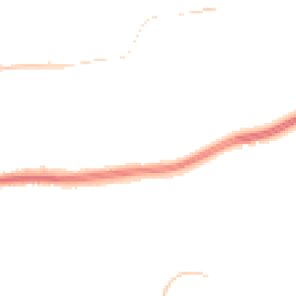 Night-time road noise heatmap for DY10 2UD