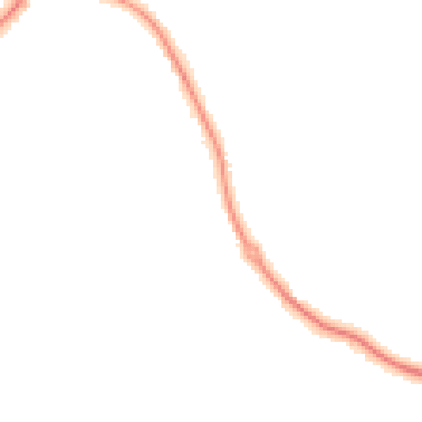 Night-time road noise heatmap for DY10 3DG