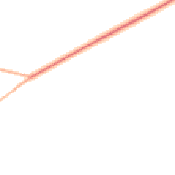Night-time road noise heatmap for DY10 3GA