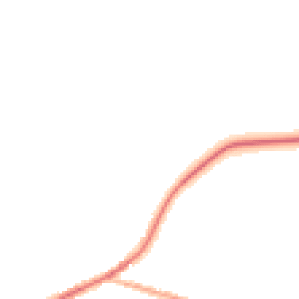 Night-time road noise heatmap for DY10 3JP