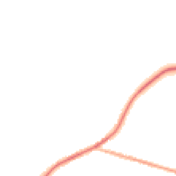 Night-time road noise heatmap for DY10 3JS