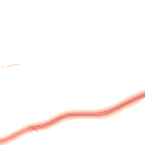 Night-time road noise heatmap for DY10 3PH