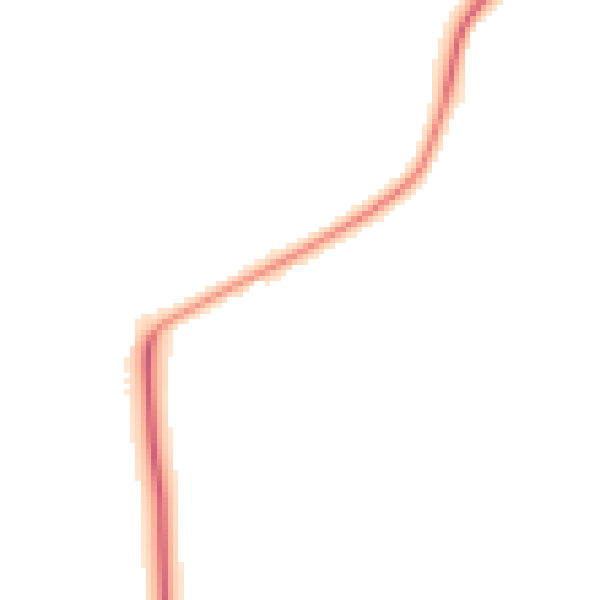 Night-time road noise heatmap for DY10 3RY
