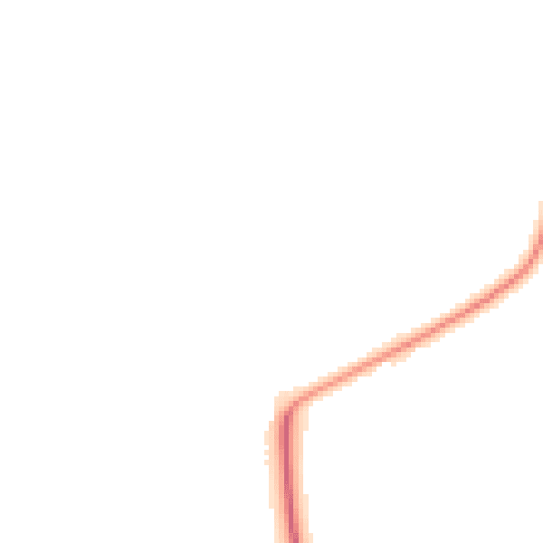 Night-time road noise heatmap for DY10 3TP