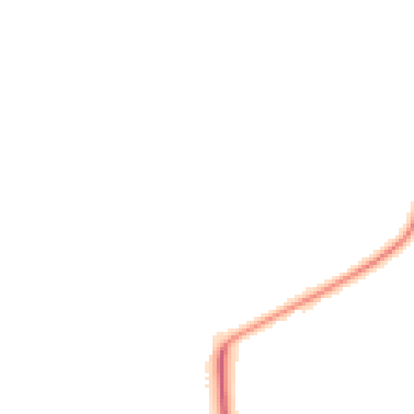 Night-time road noise heatmap for DY10 3TS