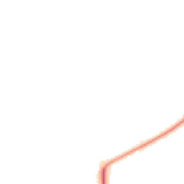 Night-time road noise heatmap for DY10 3UG