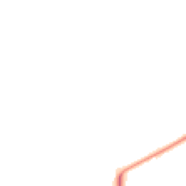 Night-time road noise heatmap for DY10 3UQ