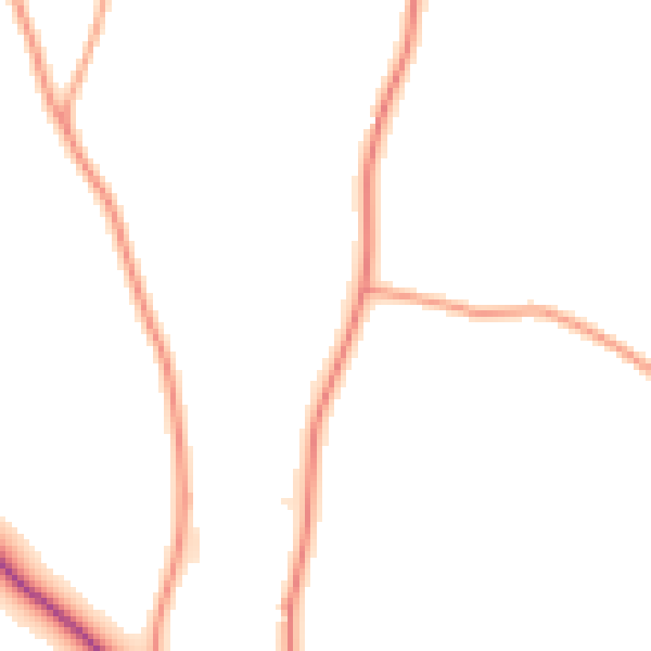 Daytime road noise heatmap for DY10 4DU