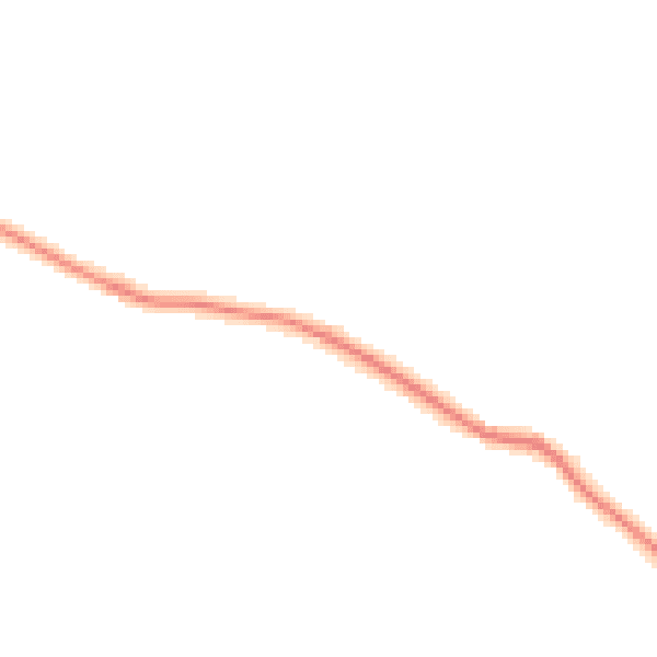Night-time road noise heatmap for DY10 4EJ