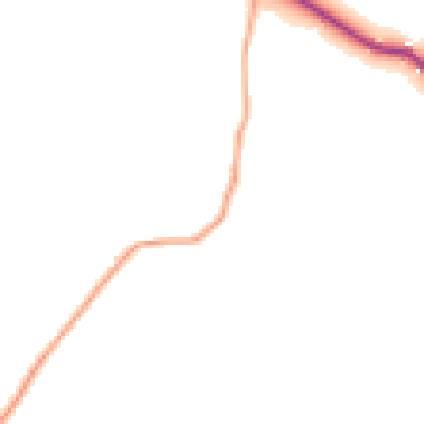 Daytime road noise heatmap for DY10 4HD