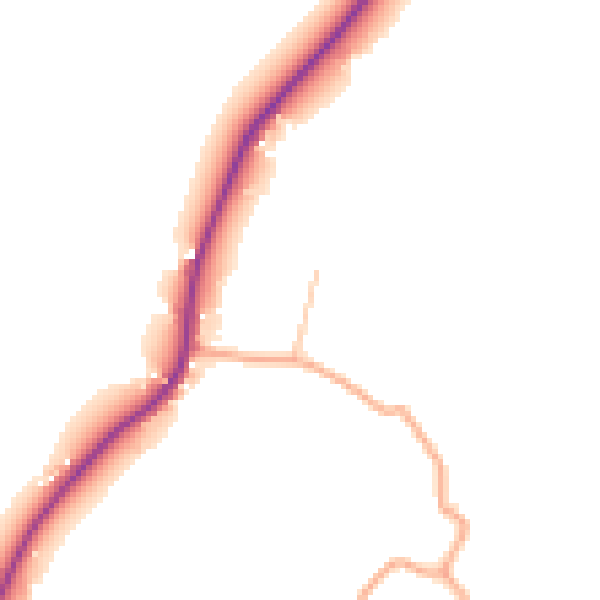 Daytime road noise heatmap for DY10 4LT