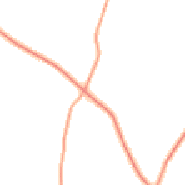 Daytime road noise heatmap for DY10 4QG