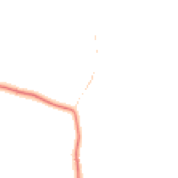 Night-time road noise heatmap for DY10 4SA