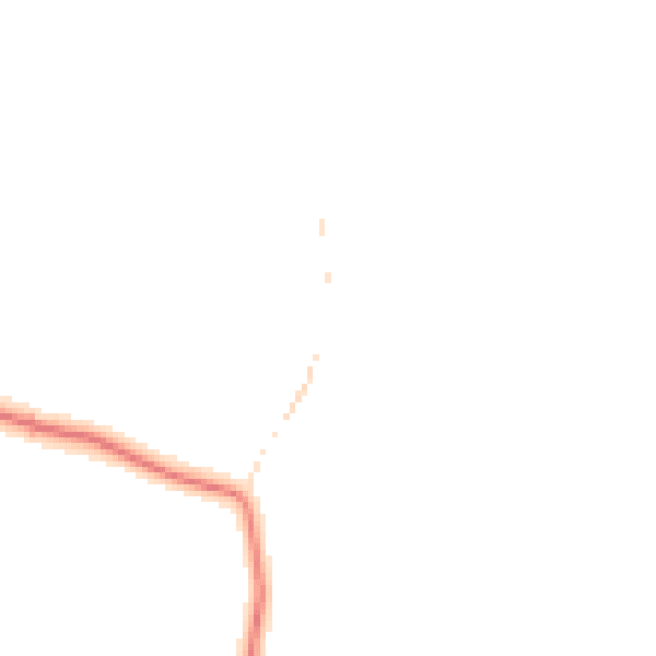 Night-time road noise heatmap for DY10 4SB