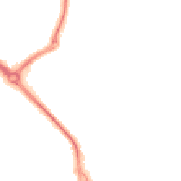 Night-time road noise heatmap for DY10 4TB