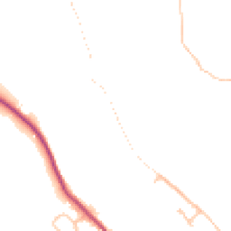 Daytime road noise heatmap for DY12 1AW