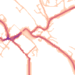 Daytime road noise heatmap for DY12 1AX