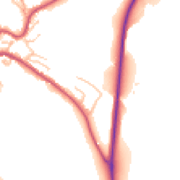 Daytime road noise heatmap for DY12 1BN