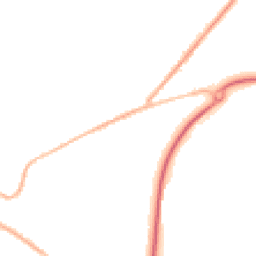 Night-time road noise heatmap for DY12 1DN