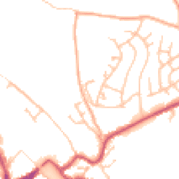 Daytime road noise heatmap for DY12 1EZ