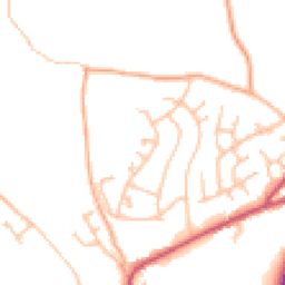 Daytime road noise heatmap for DY12 1FE