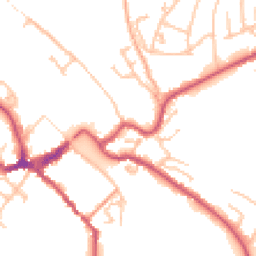 Daytime road noise heatmap for DY12 1HH