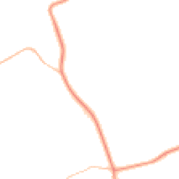 Daytime road noise heatmap for DY12 1NT
