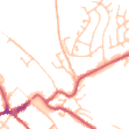 Daytime road noise heatmap for DY12 1QF