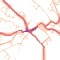 Daytime road noise heatmap for DY12 2AP