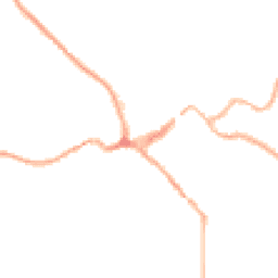 Night-time road noise heatmap for DY12 2AP