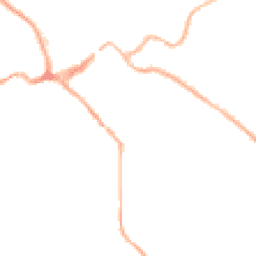 Night-time road noise heatmap for DY12 2BF