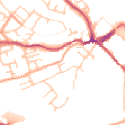 Daytime road noise heatmap for DY12 2ED