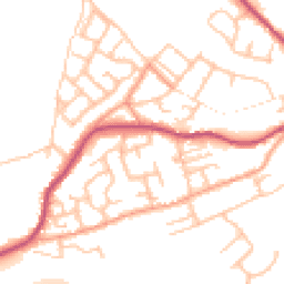 Daytime road noise heatmap for DY12 2HR
