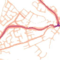 Daytime road noise heatmap for DY12 2PB