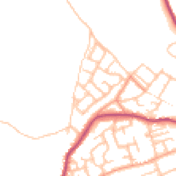 Daytime road noise heatmap for DY12 2PU