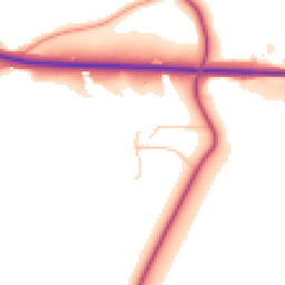Daytime road noise heatmap for DY12 2TQ