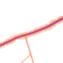 Daytime road noise heatmap for DY12 2UL