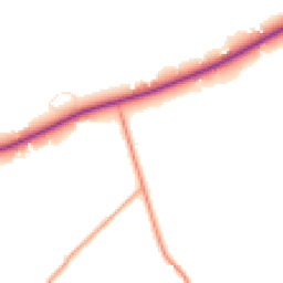 Daytime road noise heatmap for DY12 2UW