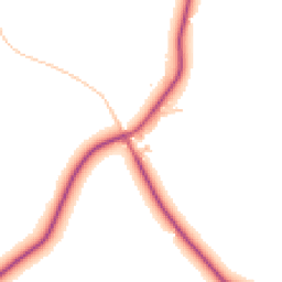 Daytime road noise heatmap for DY12 3AX