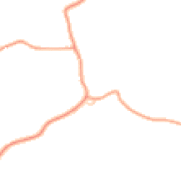 Daytime road noise heatmap for DY14 0AX