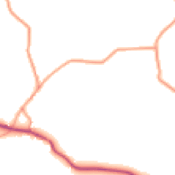 Daytime road noise heatmap for DY14 0EF