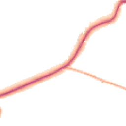 Daytime road noise heatmap for DY14 0HL